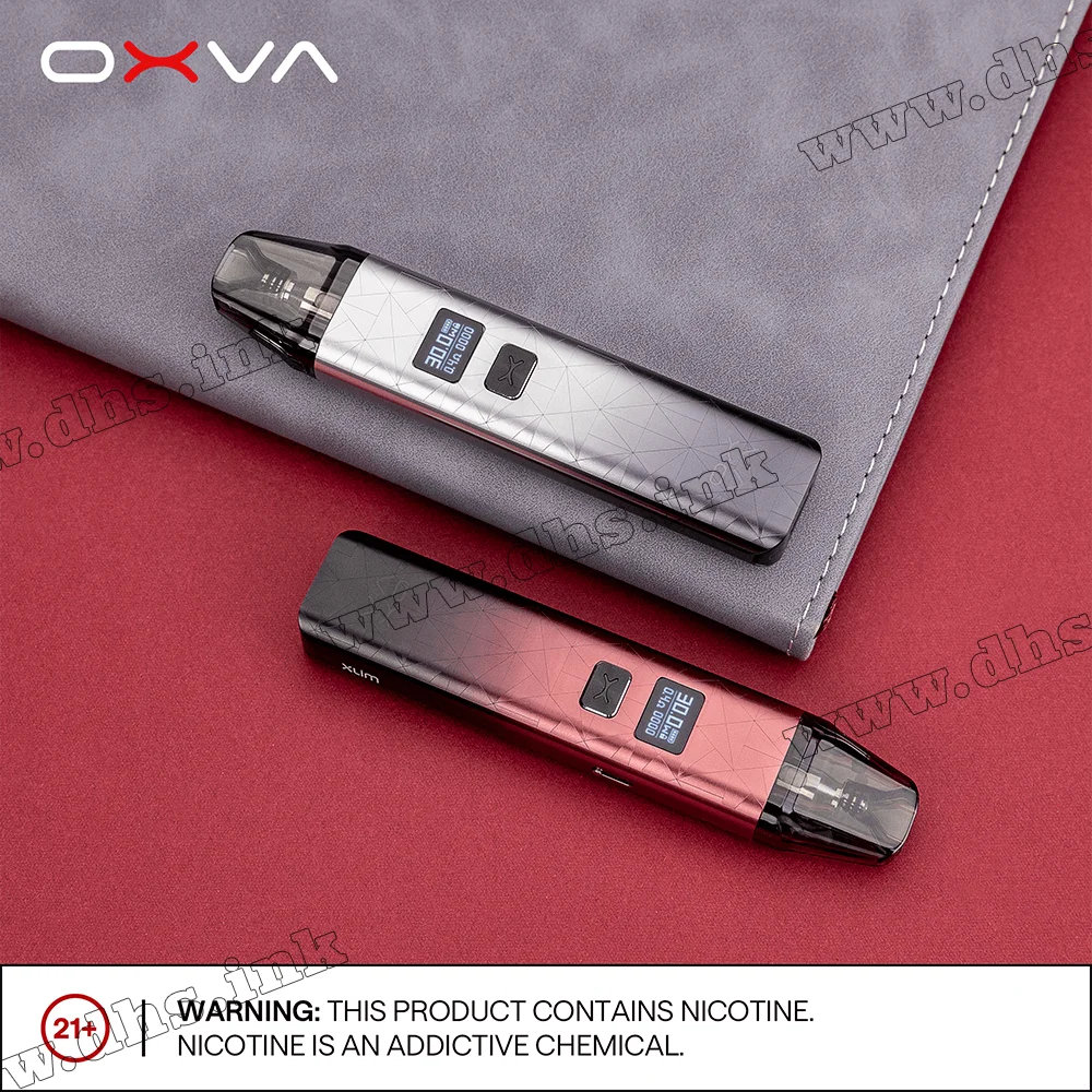 Багаторазова електронна сигарета - OXVA Xlim Classic Edition Pod Kit 1000 мАг (Black Pink)